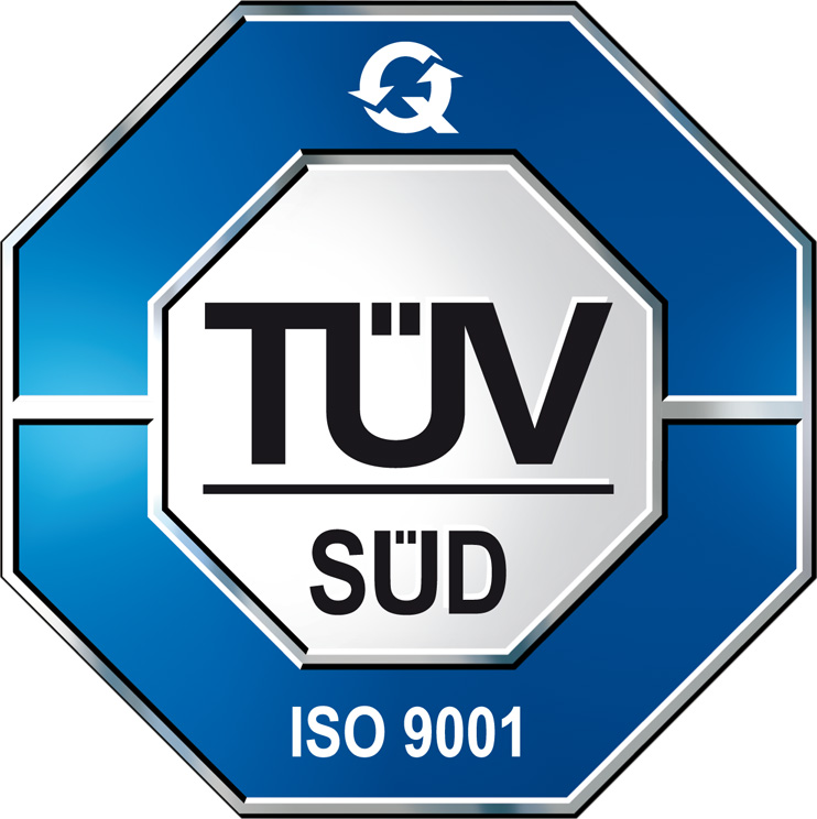 TÜV SÜD - Certificazione UNI EN ISO 9001:2015